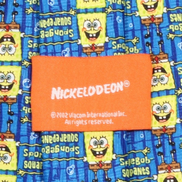 💛Vintage Nickelodeon Men’s Spongebob Necktie Tie - Picture 6 of 6